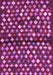 Machine Washable Abstract Purple Contemporary Area Rugs, wshcon696pur