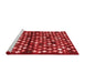 Contemporary Red Washable Rugs