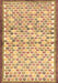 Abstract Brown Contemporary Rug, con697brn