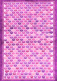 Abstract Pink Contemporary Rug, con697pnk