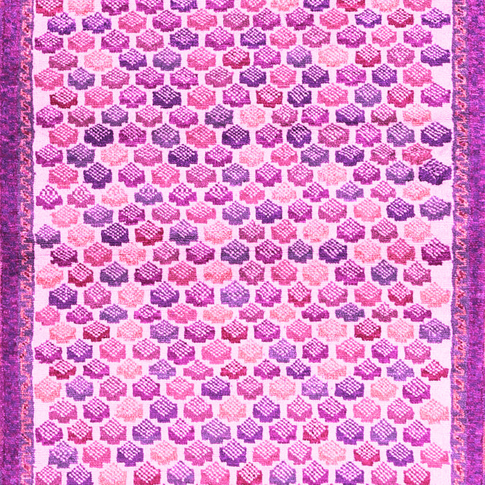 Abstract Pink Contemporary Rug, con697pnk