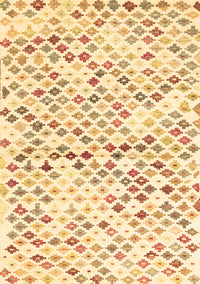 Southwestern Brown Country Rug, con698brn