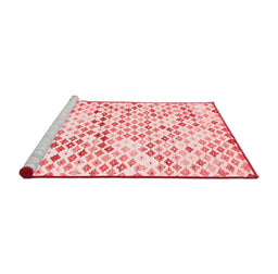 Country Red Washable Rugs