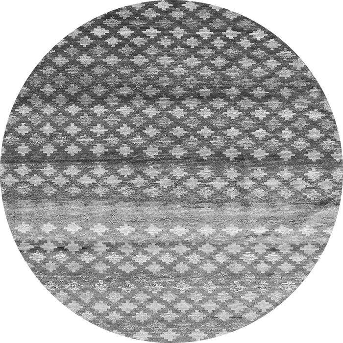 Square Oriental Gray Traditional Rug, con699gry