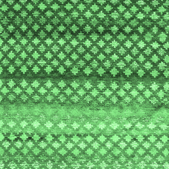 Oriental Emerald Green Traditional Rug, con699emgrn