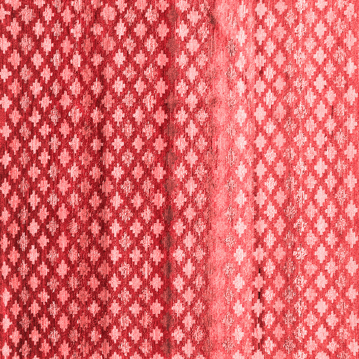 Machine Washable Oriental Red Traditional Rug, wshcon699red