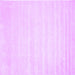 Square Machine Washable Abstract Purple Contemporary Area Rugs, wshcon69pur