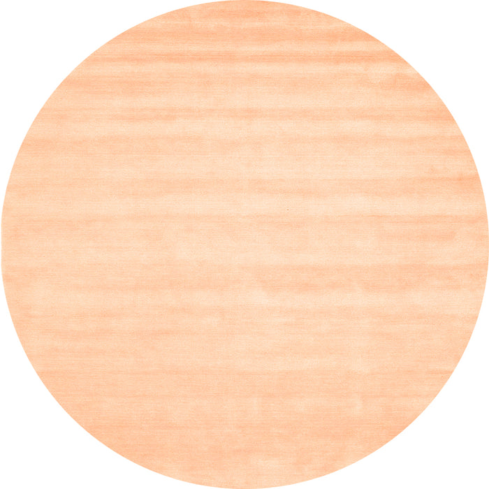 Square Abstract Orange Contemporary Rug, con69org