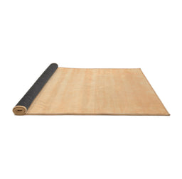 Sideview of Abstract Brown Contemporary Rug, con69brn