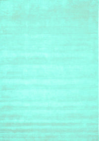 Abstract Turquoise Contemporary Rug, con69turq