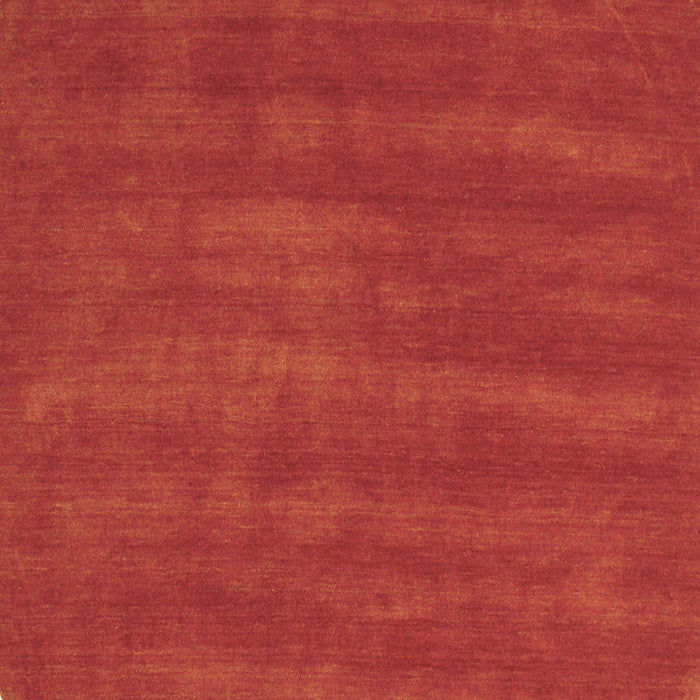 Square Abstract Brown Contemporary Rug, con6brn