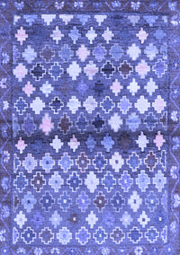 Southwestern Blue Country Rug, con700blu