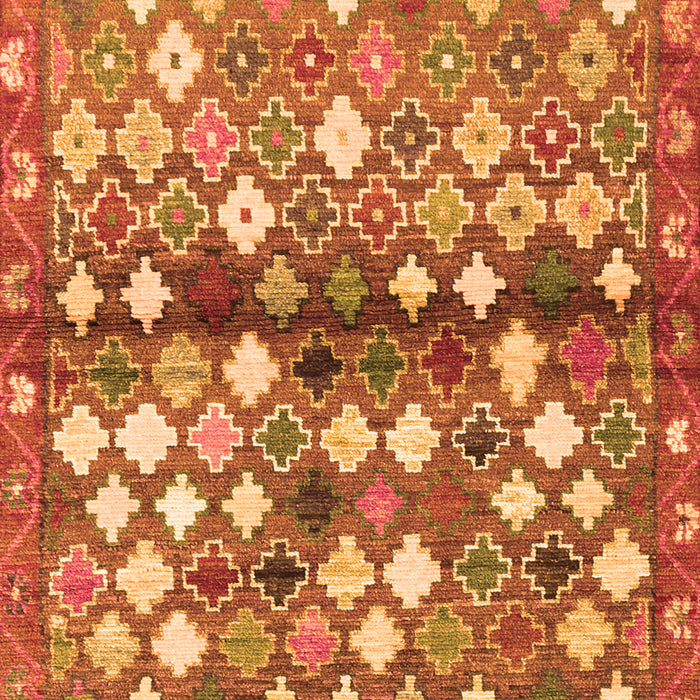 Southwestern Orange Country Rug, con700org