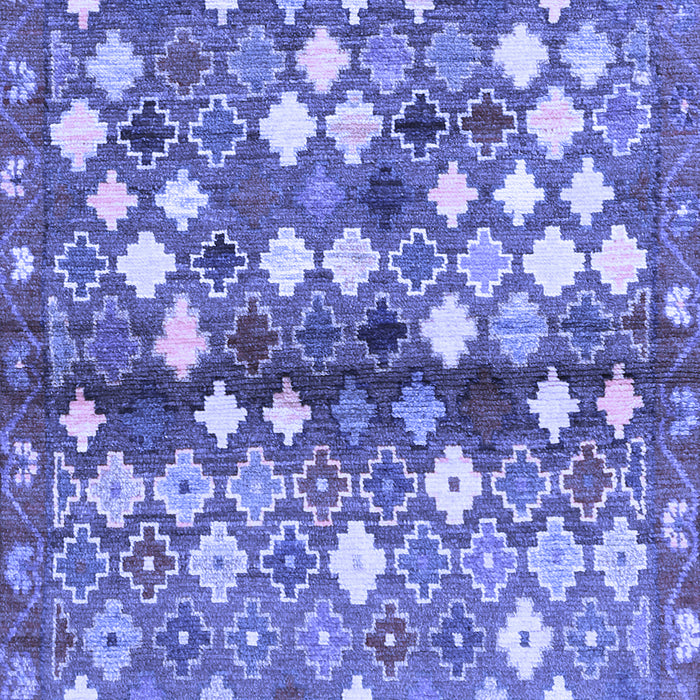 Southwestern Blue Country Rug, con700blu