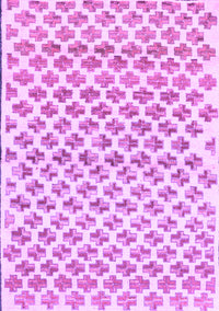 Abstract Purple Contemporary Rug, con701pur