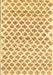 Machine Washable Abstract Brown Contemporary Rug, wshcon701brn