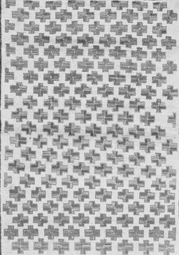 Abstract Gray Contemporary Rug, con701gry