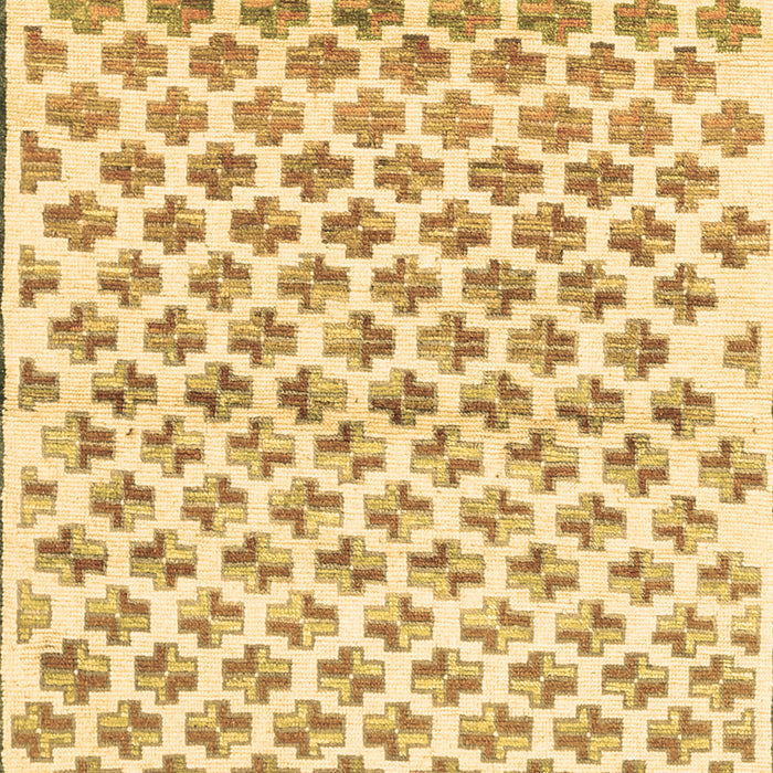 Abstract Brown Contemporary Rug, con701brn
