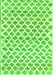 Abstract Green Contemporary Rug, con701grn