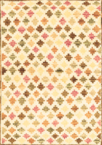 Southwestern Brown Country Rug, con702brn