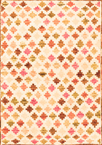 Southwestern Orange Country Rug, con702org