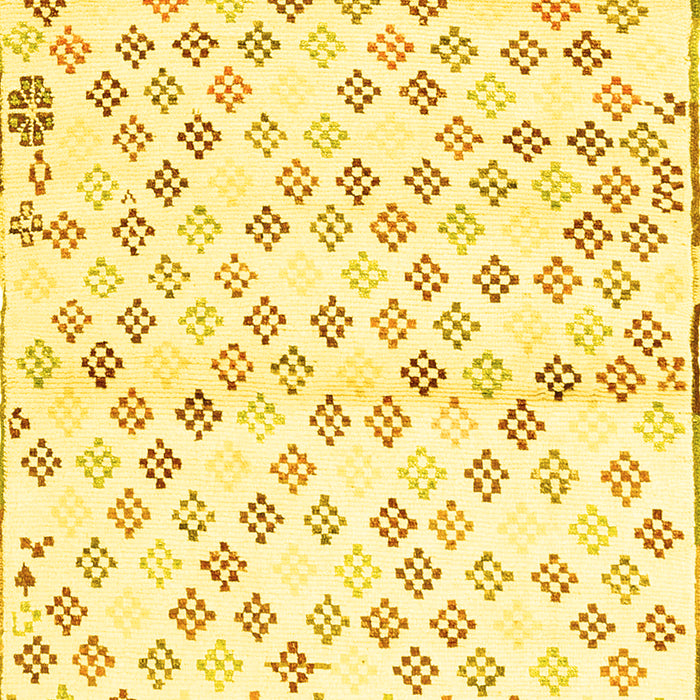 Southwestern Yellow Country Rug, con704yw