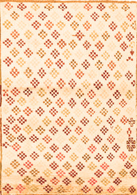 Southwestern Orange Country Rug, con704org