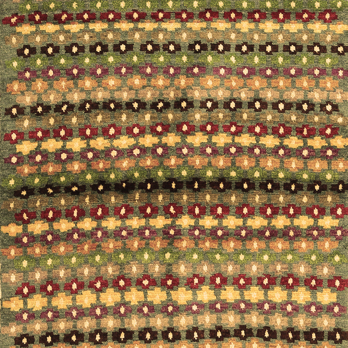 Abstract Brown Contemporary Rug, con705brn