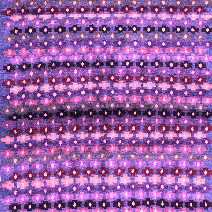 Abstract Purple Contemporary Rug, con705pur