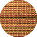 Machine Washable Abstract Orange Contemporary Area Rugs, wshcon705org