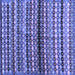 Square Machine Washable Abstract Blue Contemporary Rug, wshcon705blu
