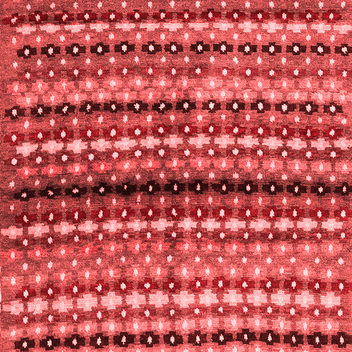 Abstract Red Contemporary Area Rugs