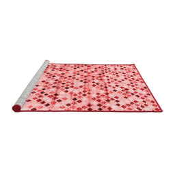 Contemporary Red Washable Rugs