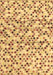 Machine Washable Abstract Brown Contemporary Rug, wshcon706brn