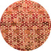 Machine Washable Abstract Orange Contemporary Area Rugs, wshcon707org