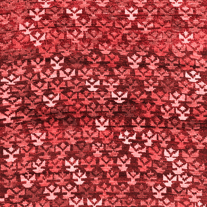 Abstract Red Contemporary Area Rugs
