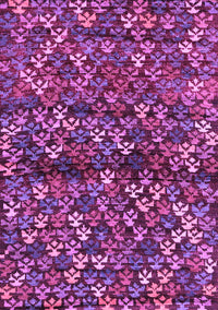 Abstract Purple Contemporary Rug, con708pur