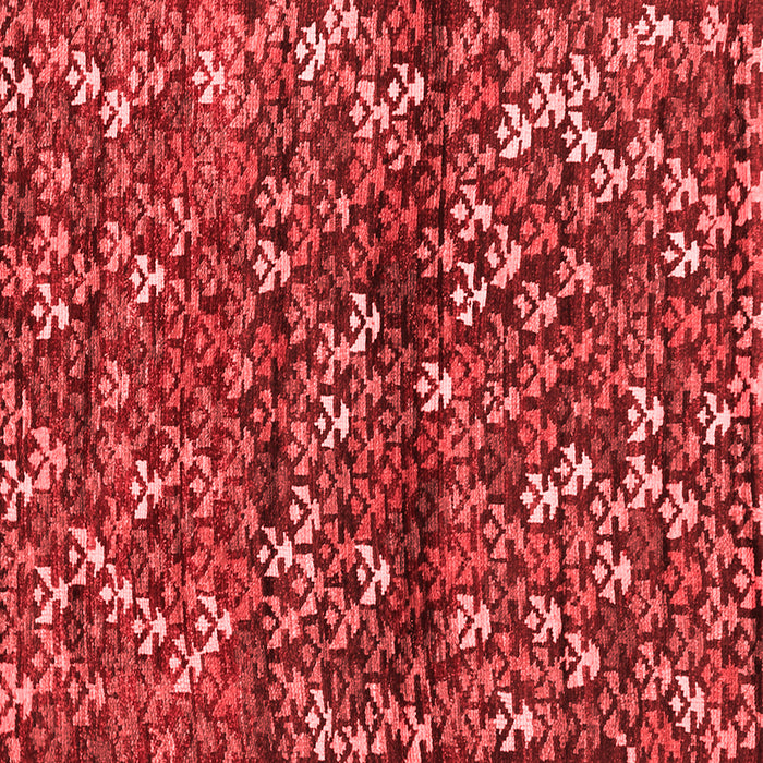 Abstract Red Contemporary Rug, con708red