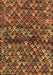 Abstract Brown Contemporary Rug, con708brn