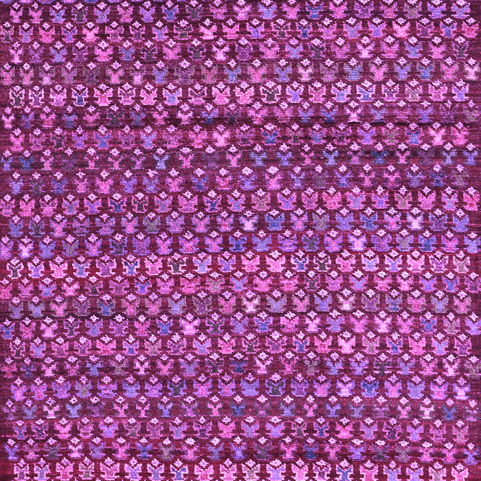 Machine Washable Abstract Purple Contemporary Area Rugs, wshcon709pur