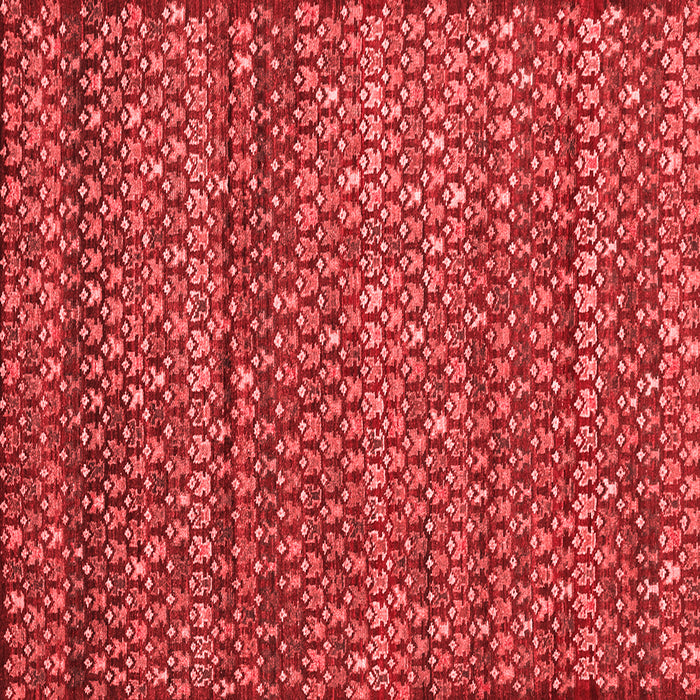 Machine Washable Abstract Red Contemporary Rug, wshcon709red