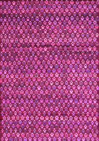 Abstract Pink Contemporary Rug, con709pnk