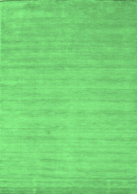 Solid Emerald Green Modern Rug, con70emgrn