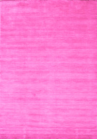 Solid Pink Modern Rug, con70pnk