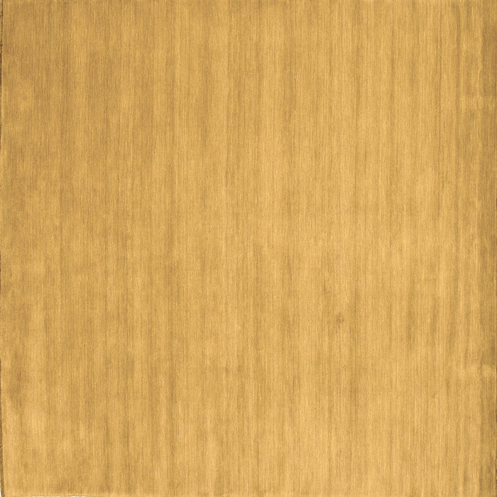 Square Solid Brown Modern Rug, con70brn