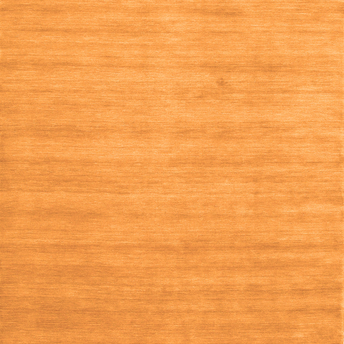 Serging Thickness of Machine Washable Solid Orange Modern Area Rugs, wshcon70org