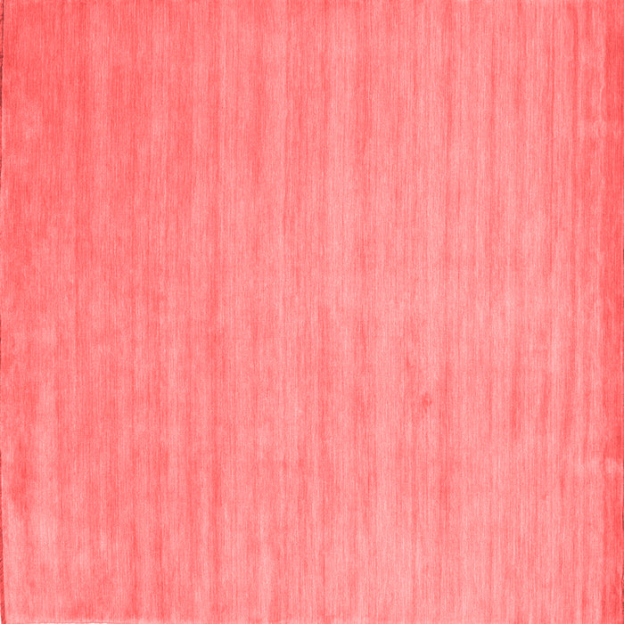 Solid Red Modern Rug, con70red