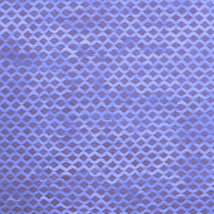 Abstract Blue Contemporary Rug, con710blu