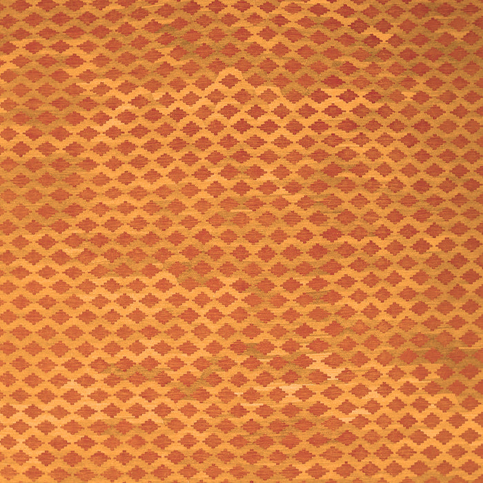 Abstract Orange Contemporary Rug, con710org