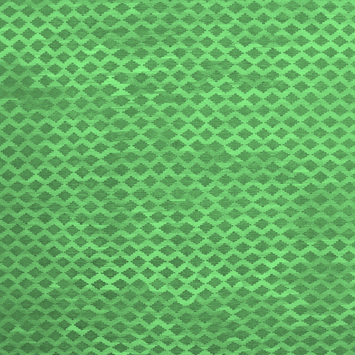 Abstract Emerald Green Contemporary Rug, con710emgrn